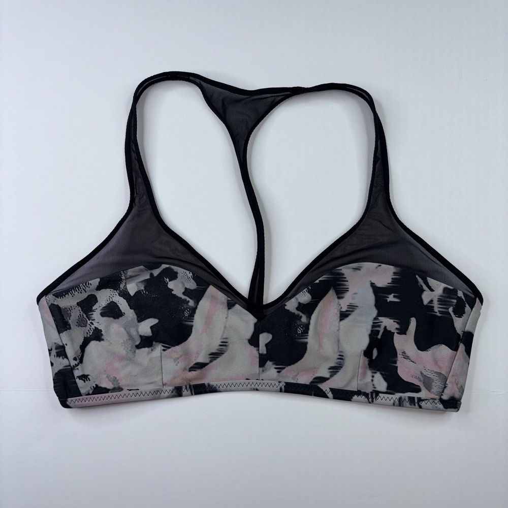 Lululemon Water Salty Swim Reversible Sport Top Women's Size 6 Multicolor